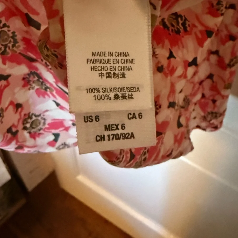 Juicy Couture Pink Floral Midi Dress - Picture 5 of 6